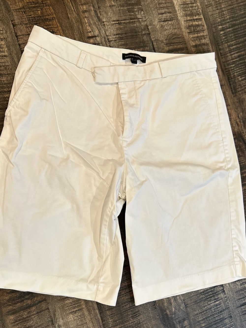 Banana Republic White Shorts Size 10